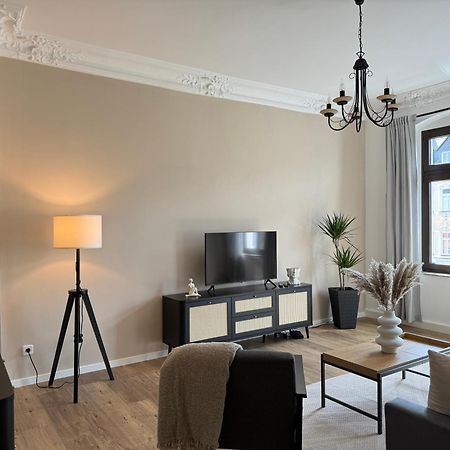 Stylisches Appartement Im Jugendstil-Viertel Chemnitz Buitenkant foto